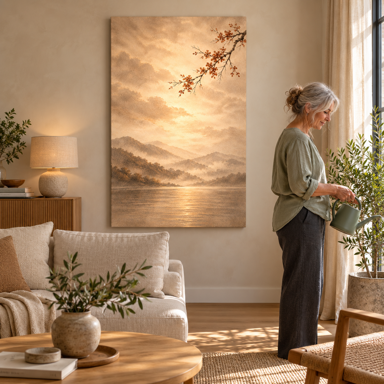 Vrouw_geeft_plant_water_naast_canvas-3.png