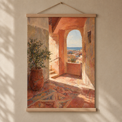 Warm Coastal Passage - Hanging Art