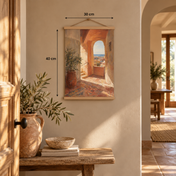 Warm Coastal Passage - Hanging Art