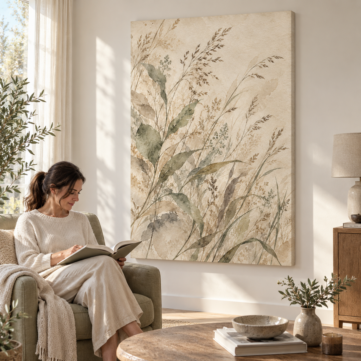 Meadow Wings No.4 - Canvas