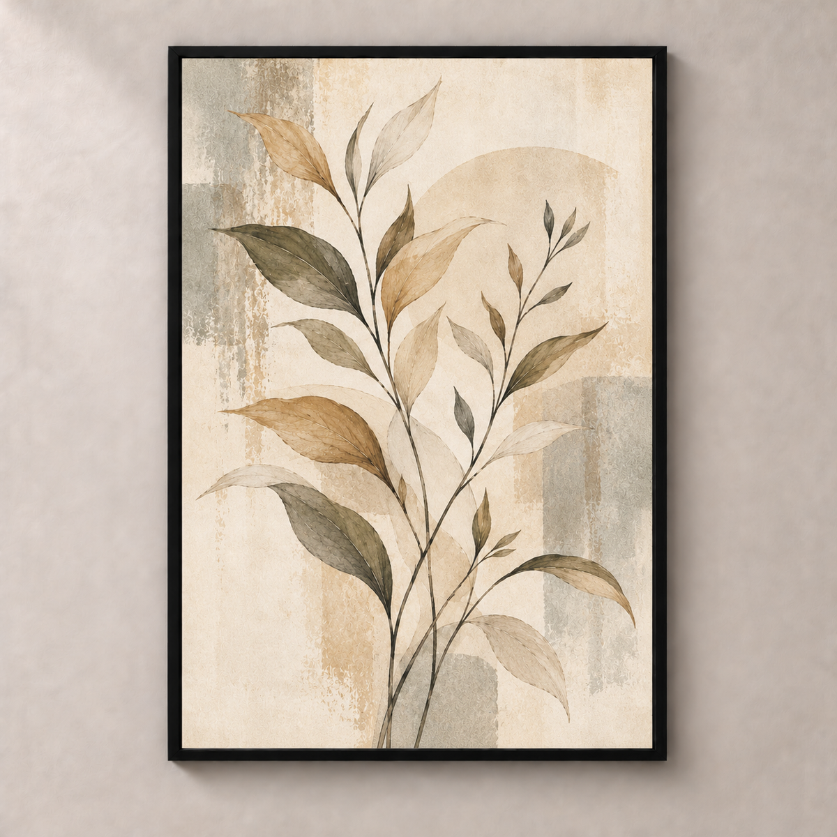 Airy Olive Study - Poster