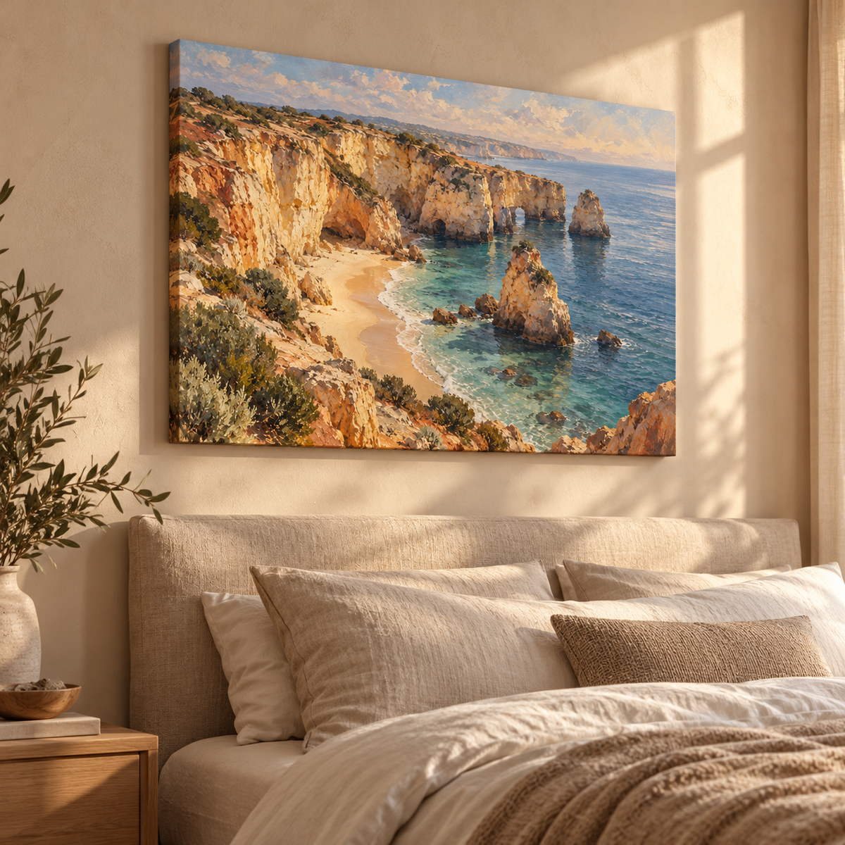Algarve in Soft Light - Canvas