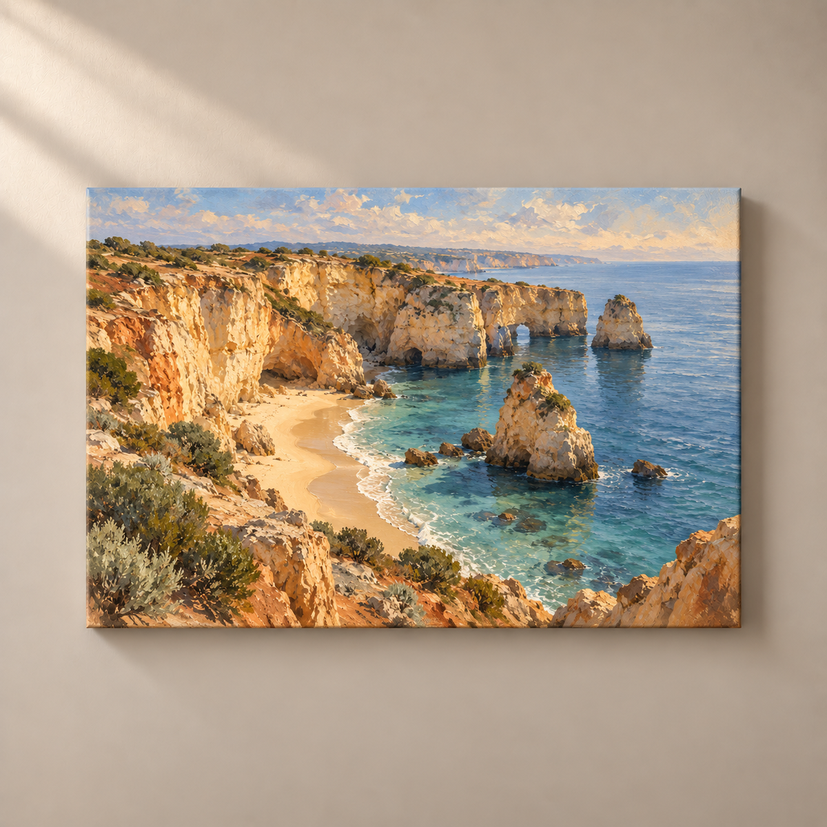 Algarve in Soft Light - Canvas