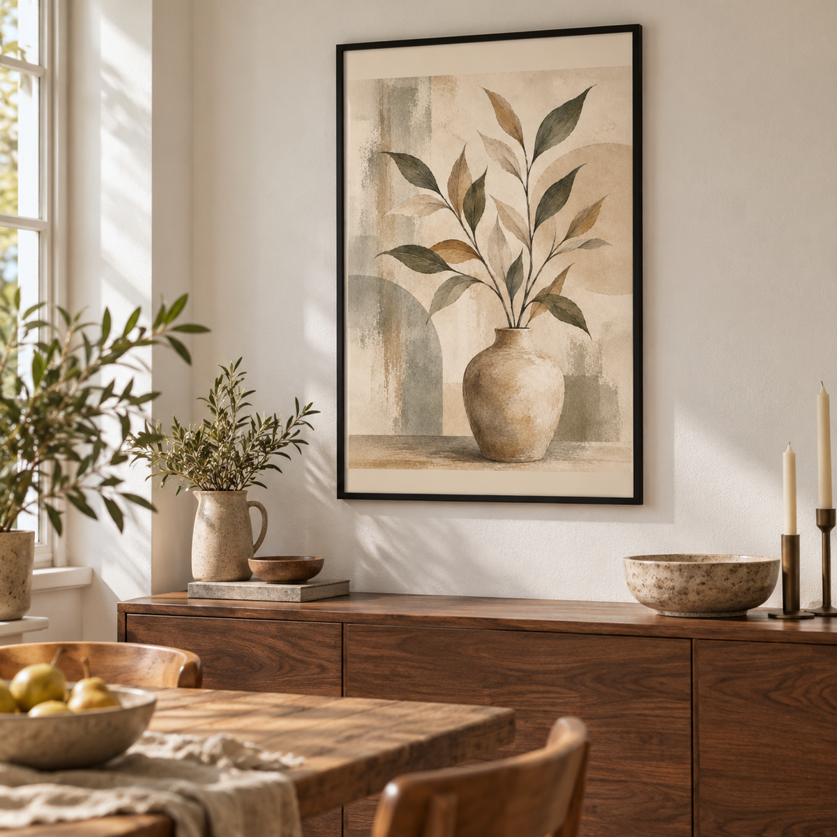 Clay Vase Study - Poster