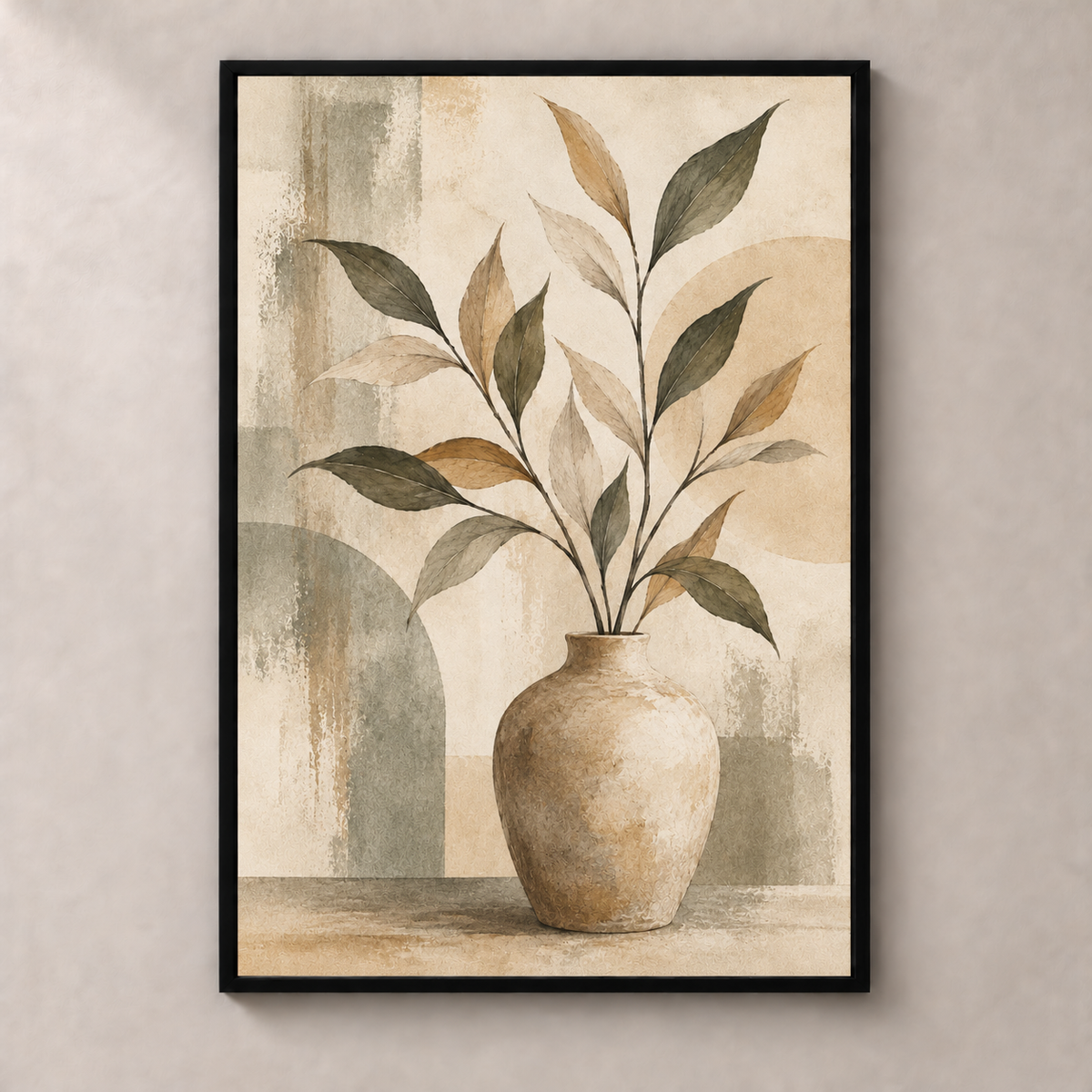 Clay Vase Study - Poster