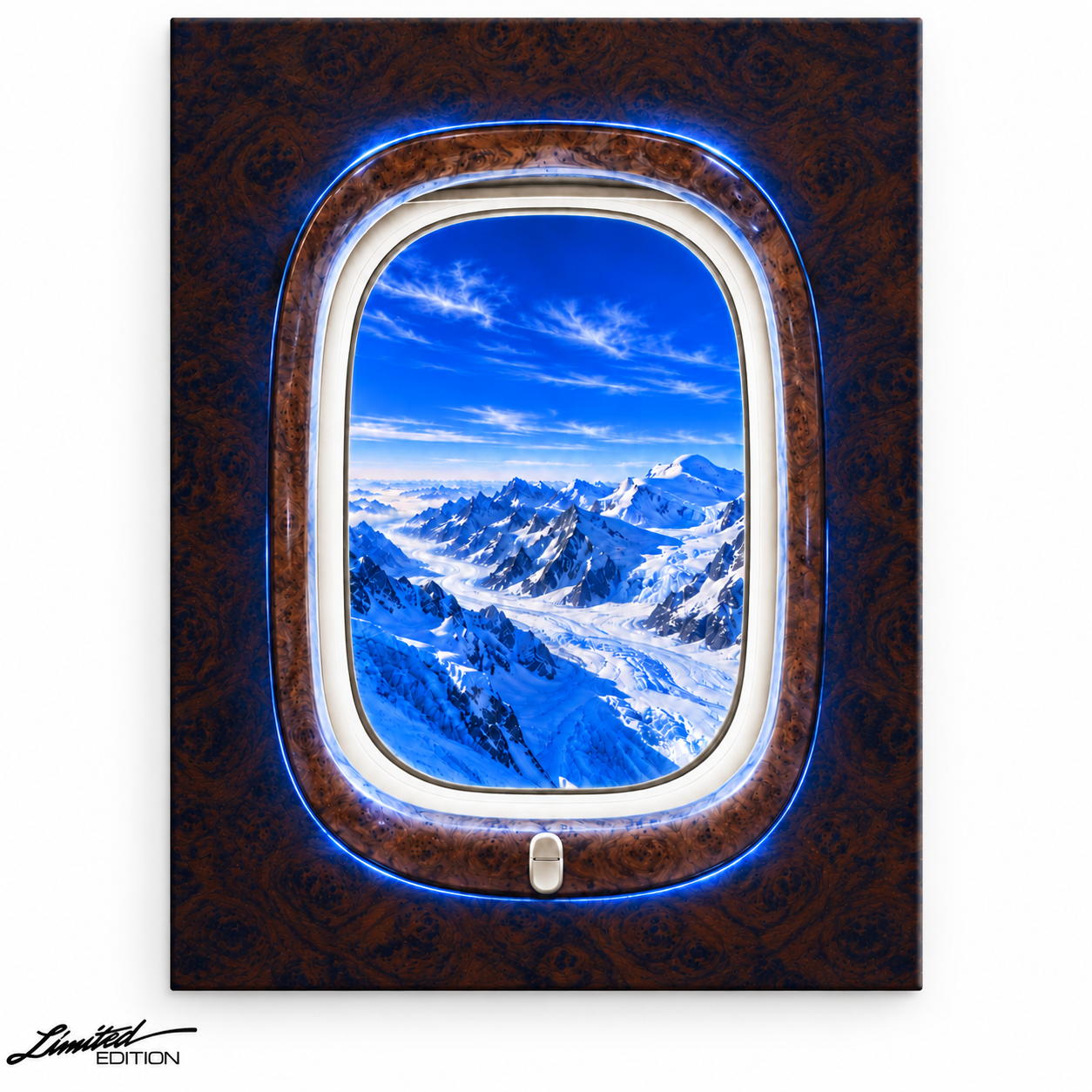 1 — frameless canvas front view