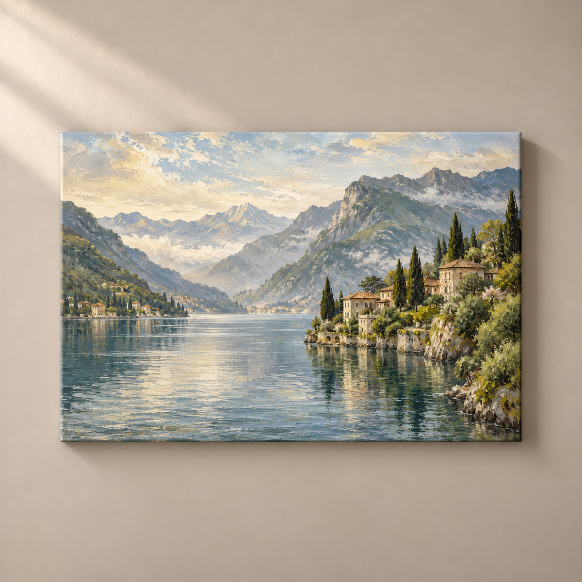 Como Morning Haze - Canvas
