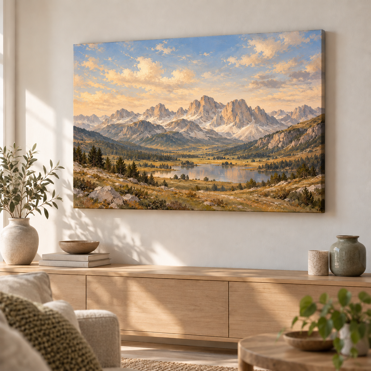 Dolomite Stillness - Canvas