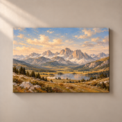Dolomite Stillness horizontal canvas standalone