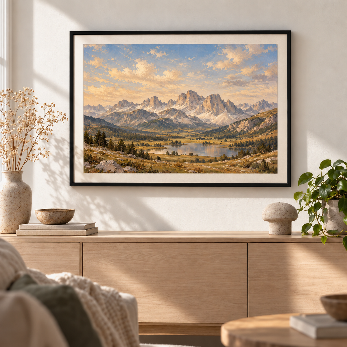 Dolomite Stillness - Poster