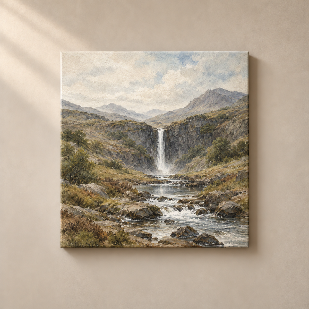 Falling Water Reverie - Tela