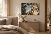 Light Through the Canopy horizontal canvas interior