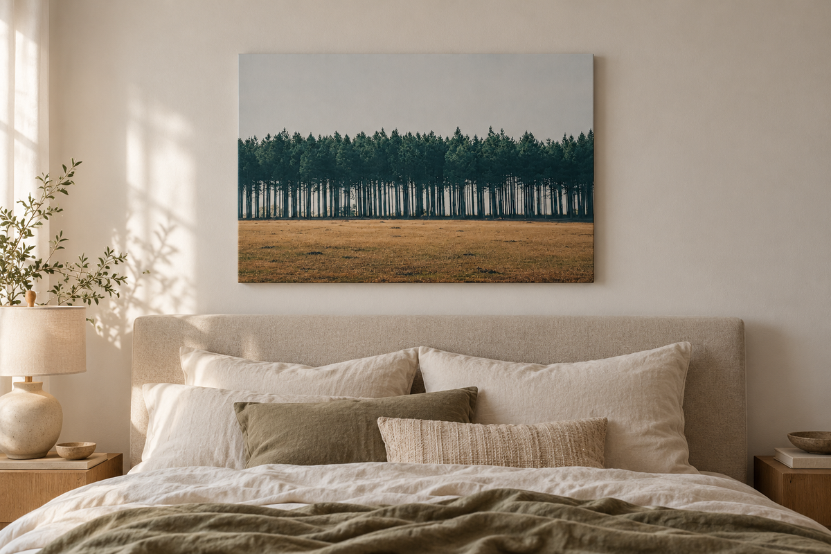 Line of Pines - Canvas
