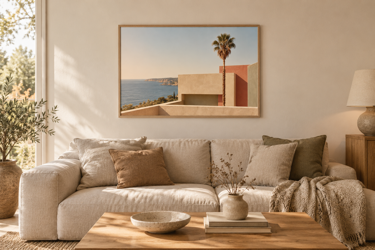 Pale Coastline - Póster horizontal