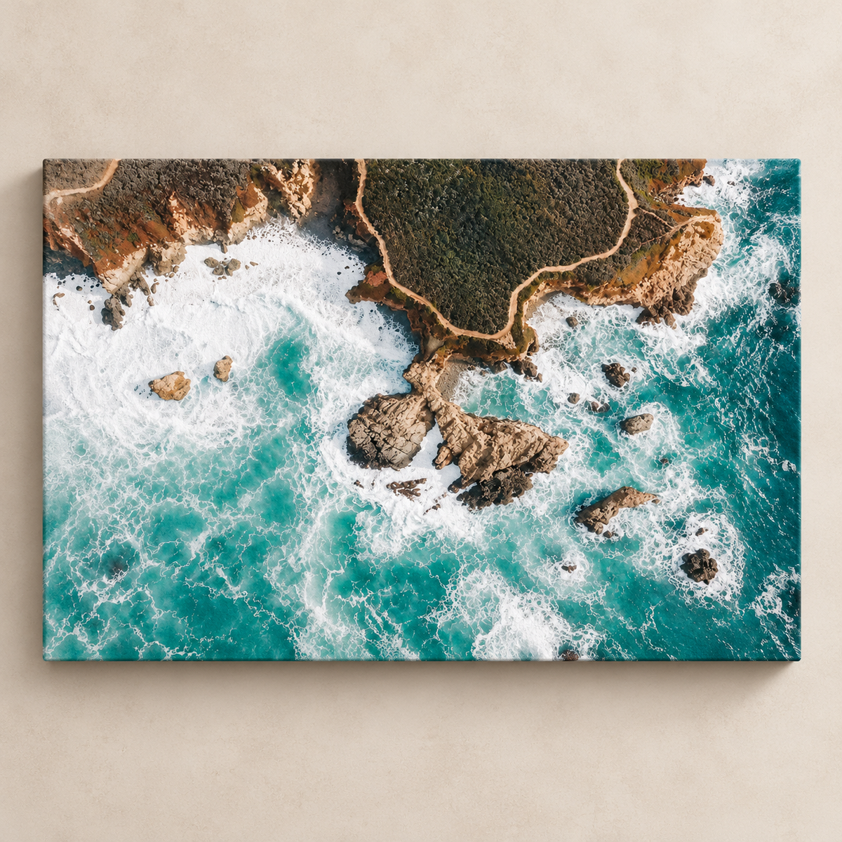 Tidal Memory - Quadro em tela horizontal