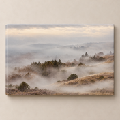 Where the Mist Settles horizontal canvas standalone
