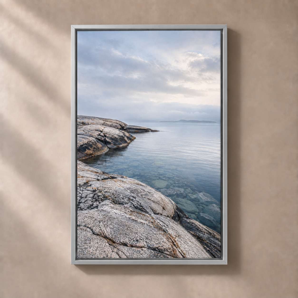 FNR frame preview silver | At the Edge of the Tide