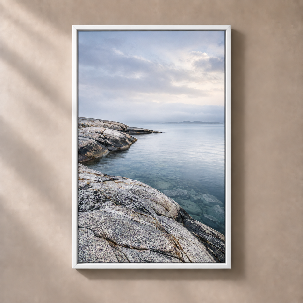 FNR frame preview white | At the Edge of the Tide