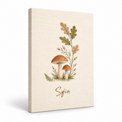 Woodland Name Story personalised canvas standalone product view with example name Sofia