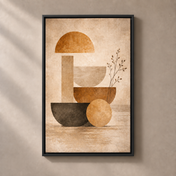 FNR frame preview black | Geometric Earth Harmony