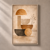 FNR frame preview natural | Geometric Earth Harmony