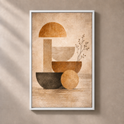 FNR frame preview white | Geometric Earth Harmony