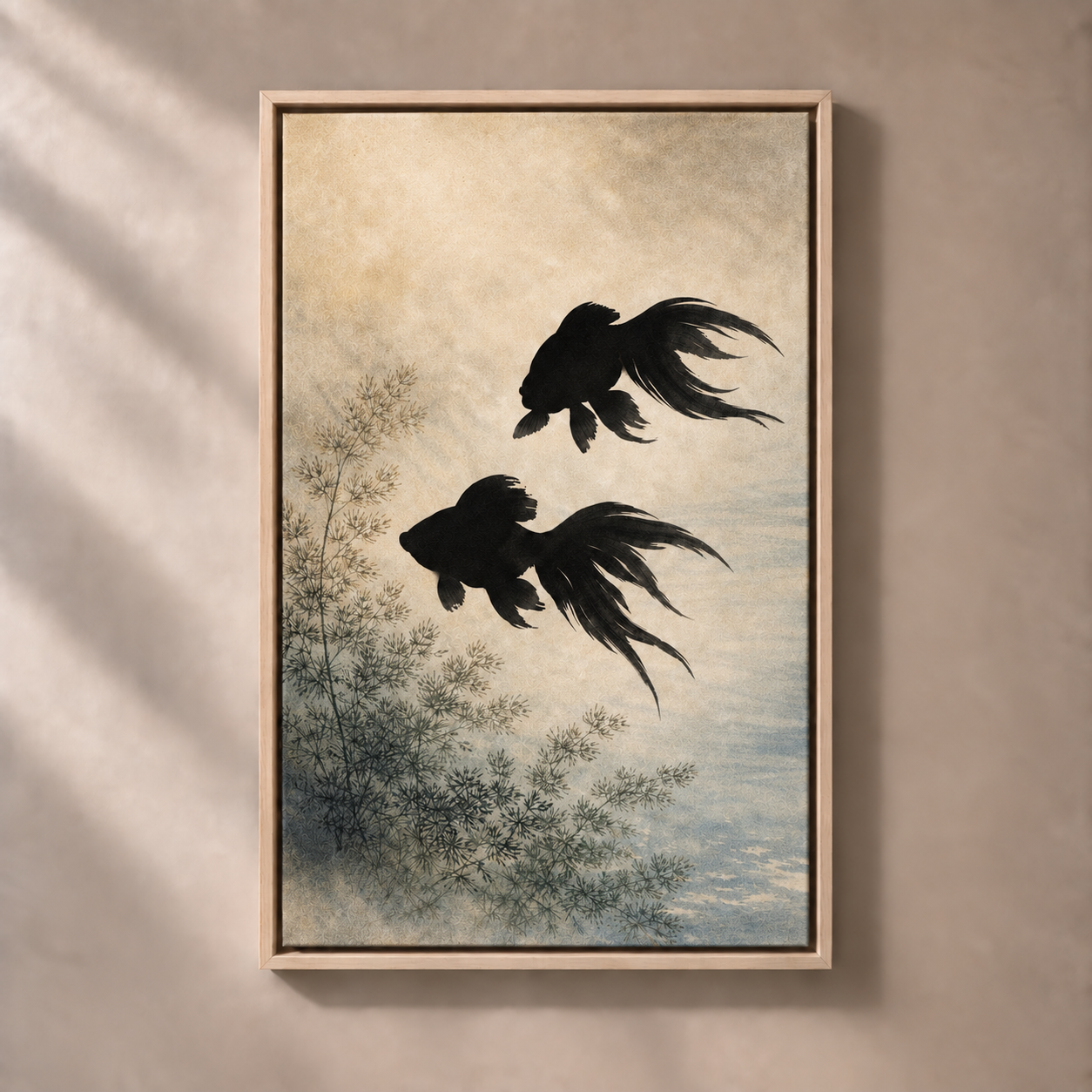 FNR frame preview natural | Golden Ink Koi