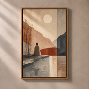 FNR frame preview oak | Quiet Reflection