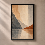 FNR frame preview black | Quiet Reflection No.2