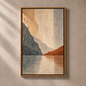 FNR frame preview oak | Quiet Reflection No.2