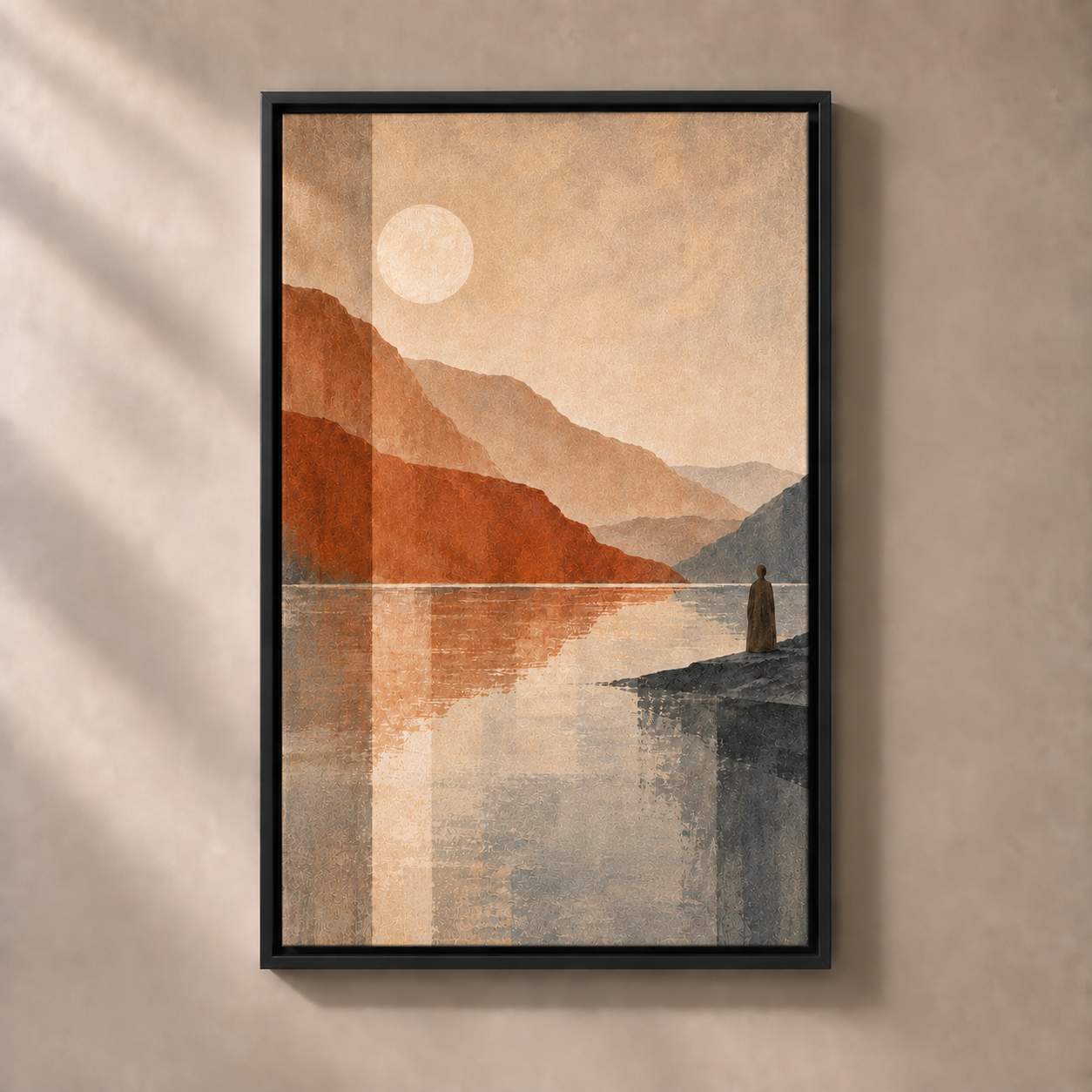 FNR frame preview black | Quiet Reflection No.3