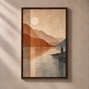 FNR frame preview walnut | Quiet Reflection No.3