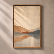 FNR frame preview oak | Quiet Reflection No.4