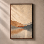 FNR frame preview walnut | Quiet Reflection No.4