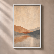 FNR frame preview white | Quiet Reflection No.4
