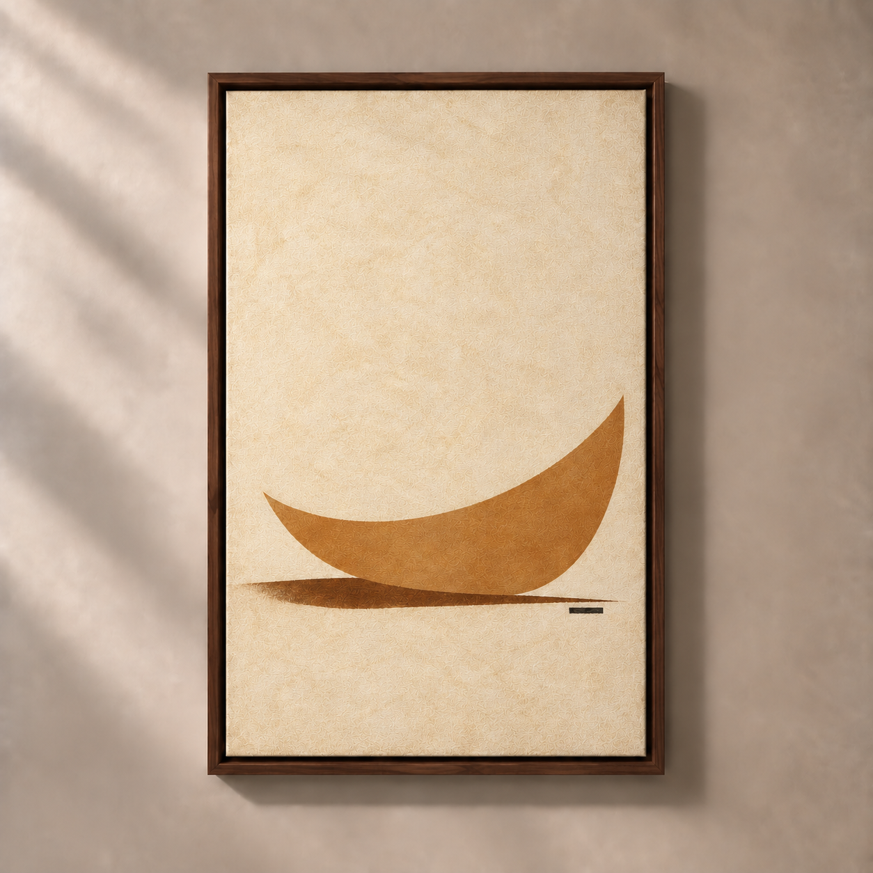 FNR frame preview walnut | Soft Sun - Gentle Drift