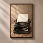 FNR frame preview walnut | The Letterpress Atelier