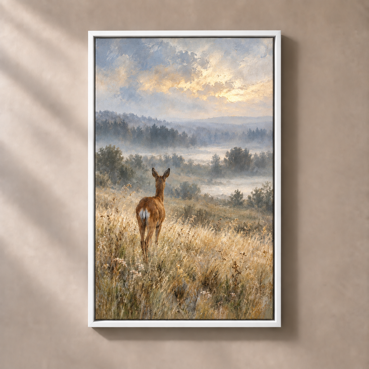 FNR frame preview white | The Quiet Visitor