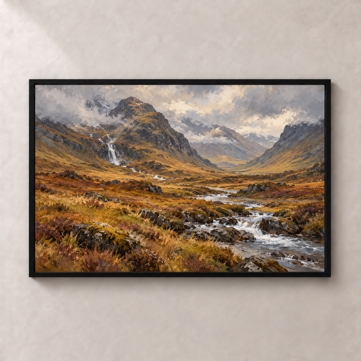 Glencoe Quiet Valley - Poster