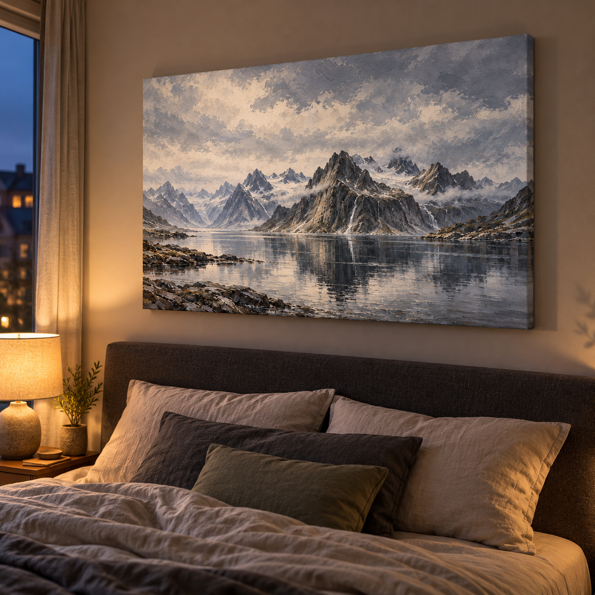 Lofoten Silver Horizon - Canvas