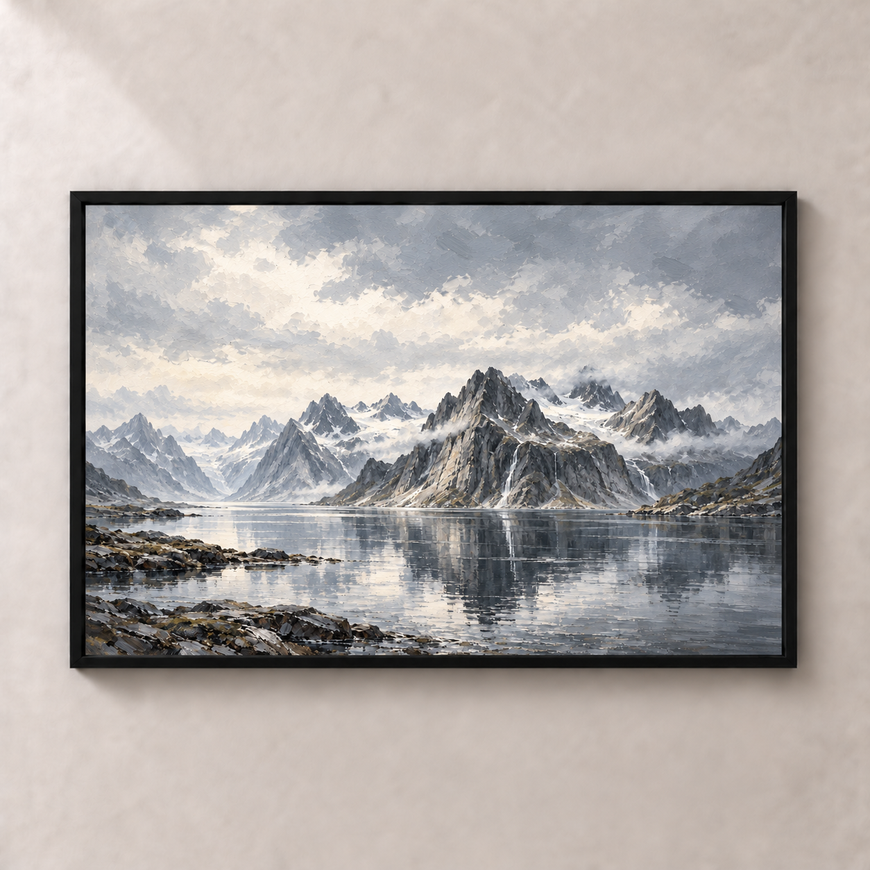 Lofoten Silver Horizon horizontal poster standalone