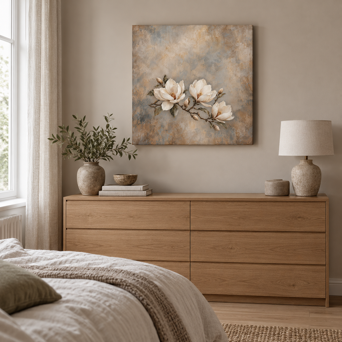 Magnolia Softness - Canvas