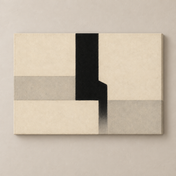 Monochrome Tension horizontal canvas standalone mockup