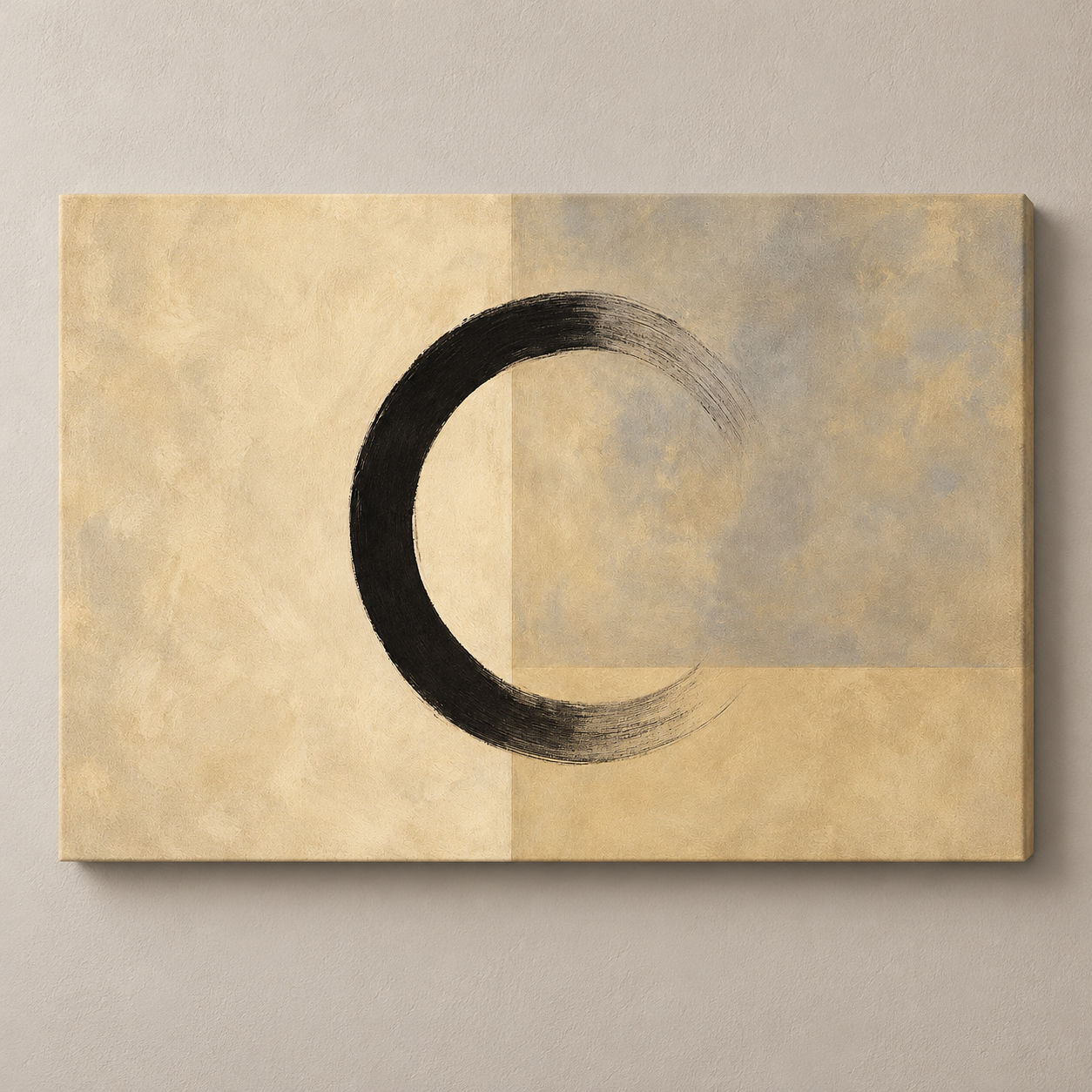 Moon Echo horizontal canvas standalone mockup