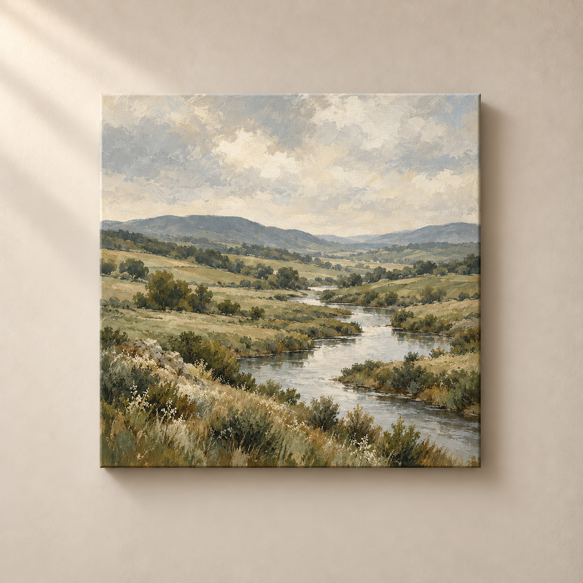 Moss Valley Drift - Canvas