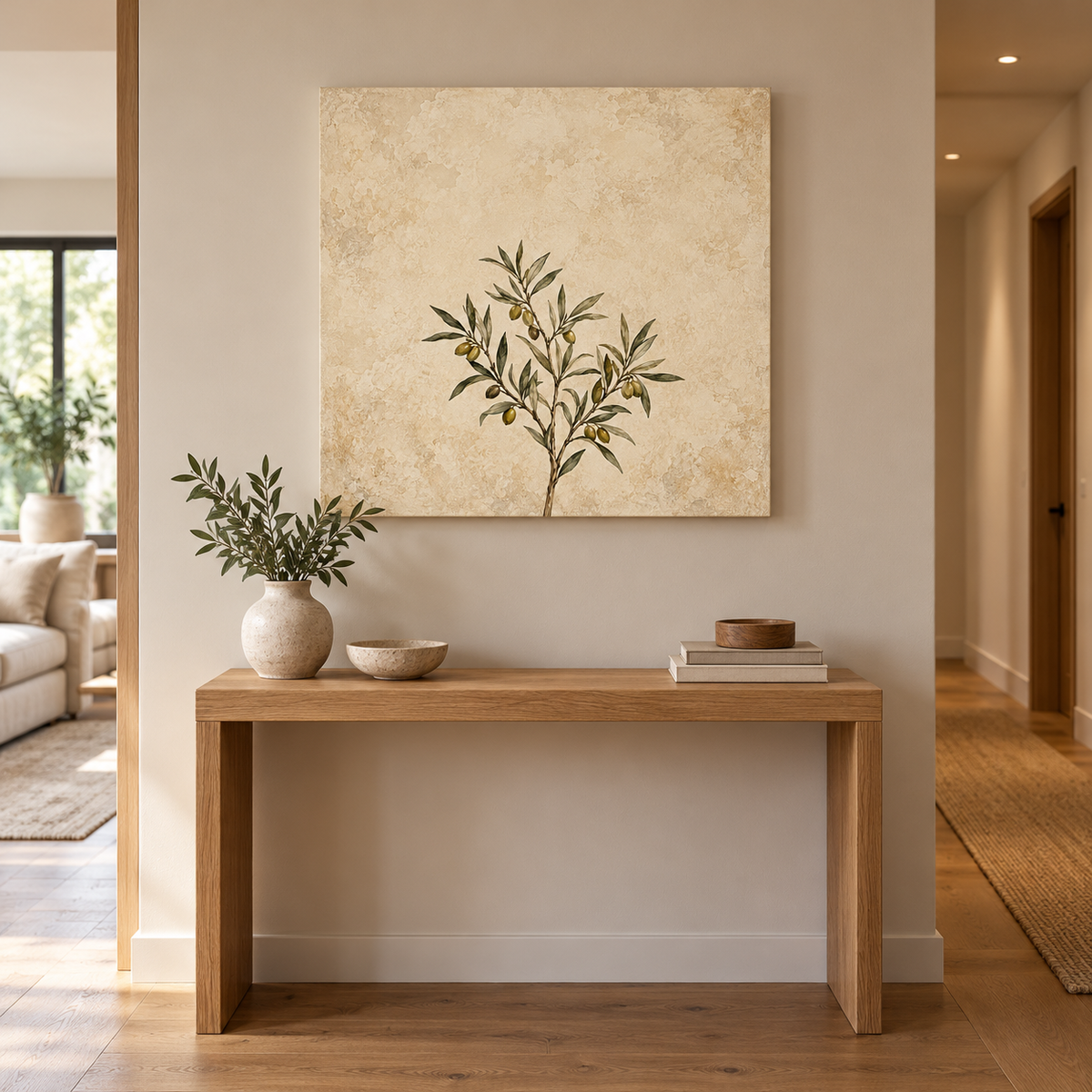 Olive Branch Study - Canvas