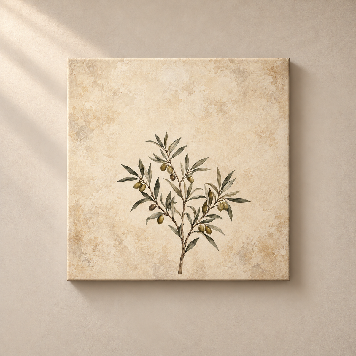 Olive Branch Study - Canvas