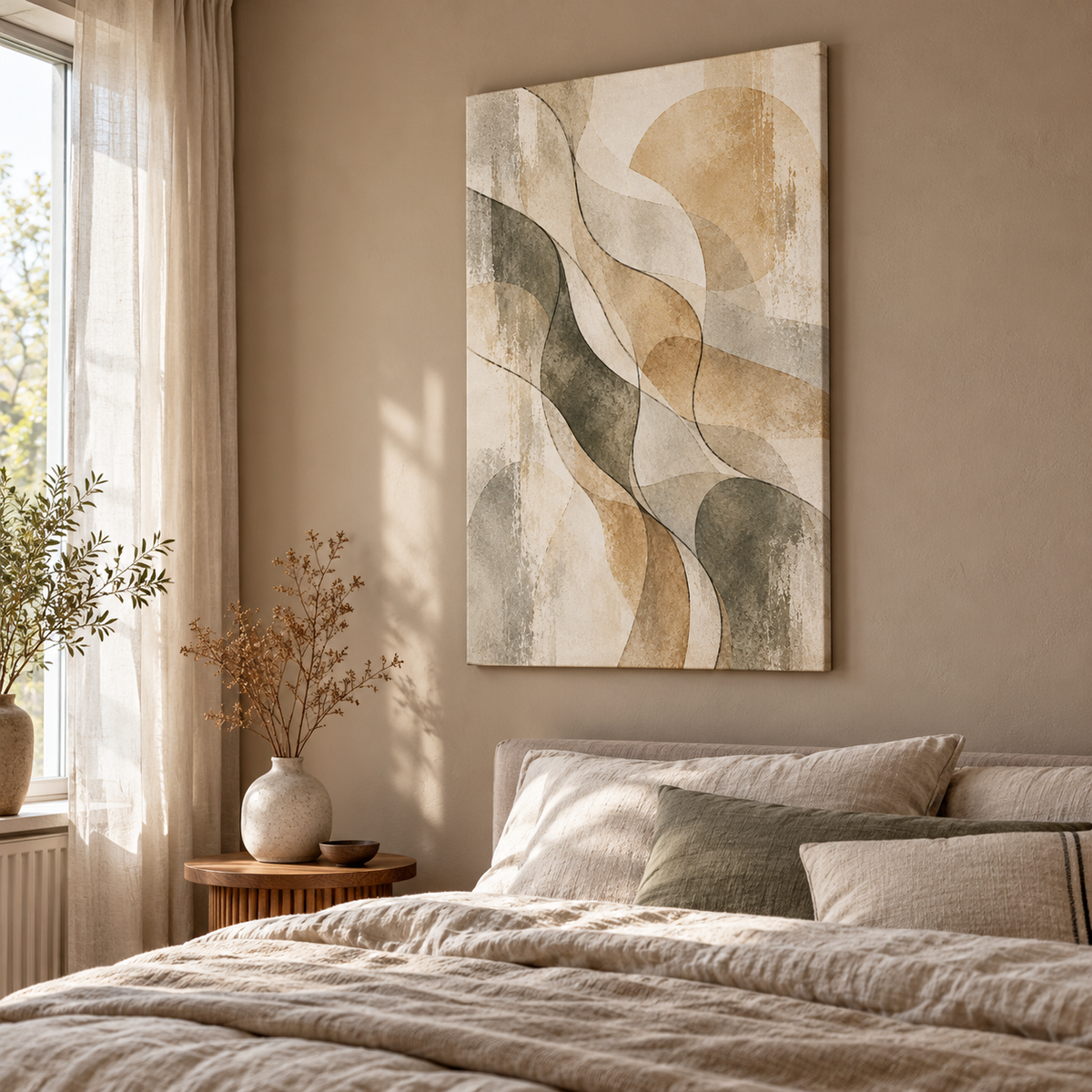 Organic Earth Forms - Canvas