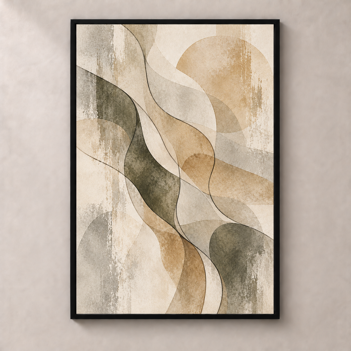 Organic Earth Forms - Póster decorativo