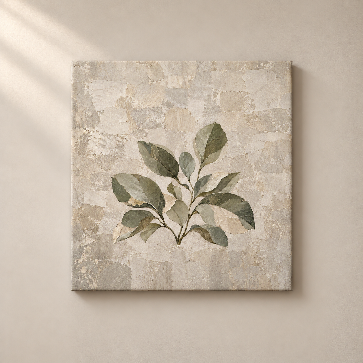Sage Leaf Rhythm - Canvas